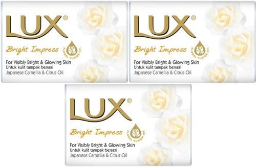 Lux Sabun 80GR Bright Impress (Etkileyici Parlaklık) (3 Lü Set)