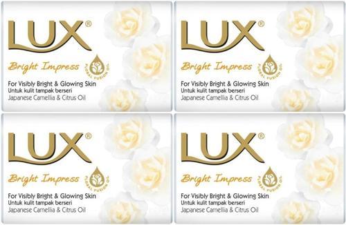 Lux Sabun 80GR Bright Impress (Etkileyici Parlaklık) (4 Lü Set)