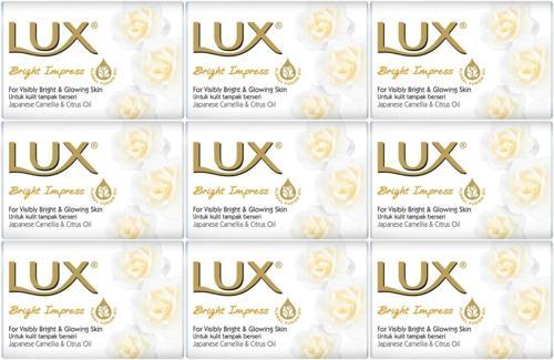 Lux Sabun 80GR Bright Impress (Etkileyici Parlaklık) (9 Lu Set)