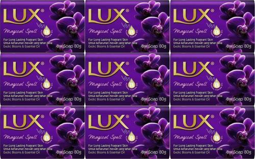 Lux Sabun 80GR Magicial Spell (Sihirli Tılsım) (9 Lu Set)