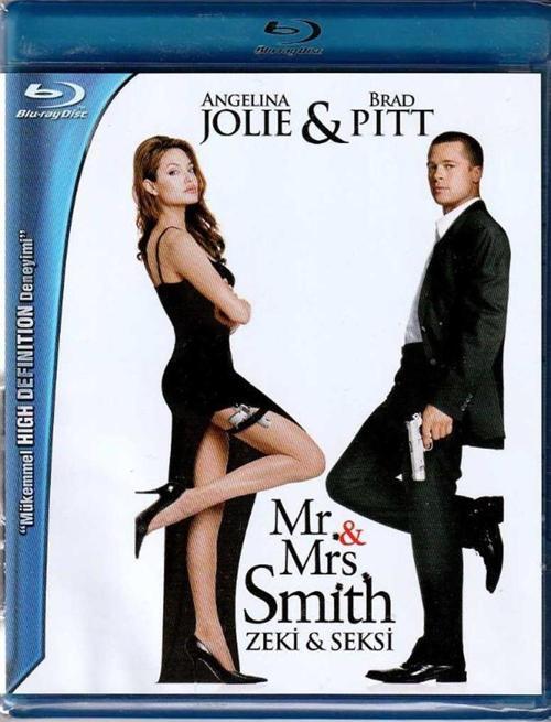 Bay ve Bayan Smith - Mr. And Mrs. Smith ( Türkçe Dublaj ) ( Ambalajında - Sıfır ) Blu-Ray Disc