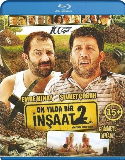 On Yılda Bir: Inşaat 2 ( Türkçe Dublaj ) ( Ambalajında - Sıfır ) Blu-Ray Disc