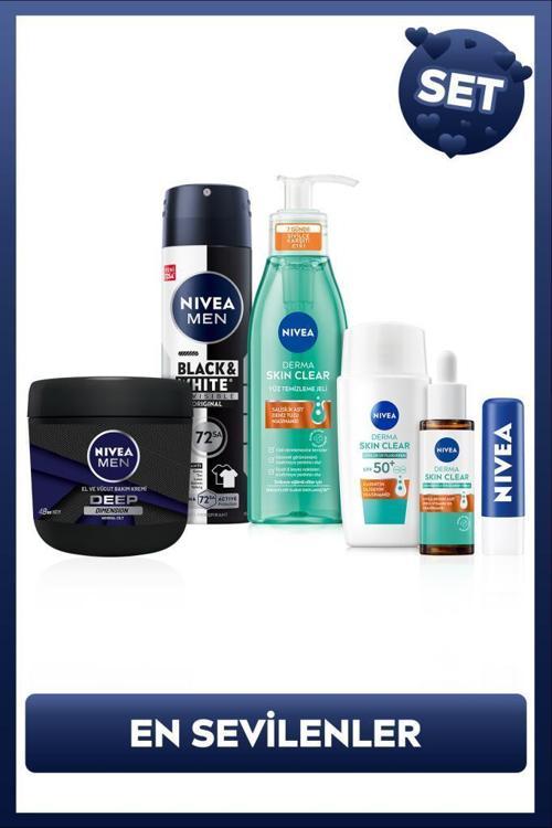 MEN Damat Seti, Deodorant, Vücut Kremi, Renksiz Dudak Kremi, Sivilce Karşıtı Jel, Serum, Güneş Kremi