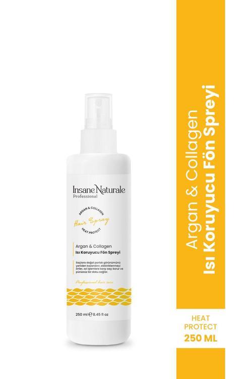 Argan Collagen Isı Koruyucu Saç Şekillendirici Fön Spreyi(Fön Suyu) 250 Ml