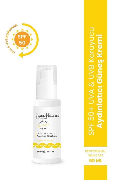 Aydınlatıcı Güneş Kremi- Spf 50 ,Uva & Uvb Koruyucu Güneş Kremi 50 Ml
