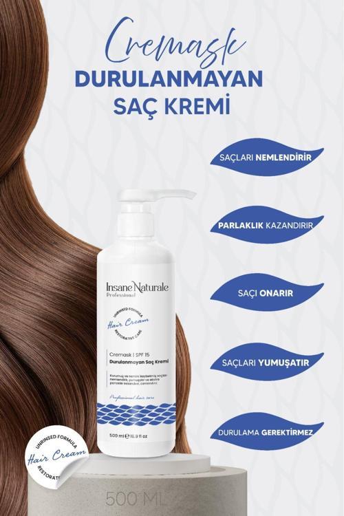 Durulanmayan Saç Bakım Kremi (Cremask ) 500 Ml