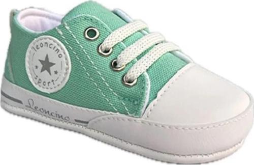 LEONCINO 18-19 BAĞCIKLI PATİK AYAKKABI Mint Yeşili