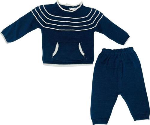 KANGURU CEP  İKİLİ TRİKO TAKIM LACİVERT