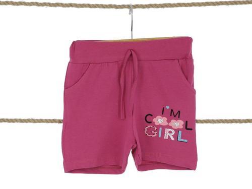 KALP GIRL BASKILI KIZ ŞORT Gül Kurusu
