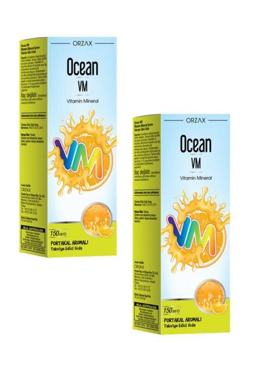VM Portakal Aromalı Şurup 150 ml x 2 Adet
