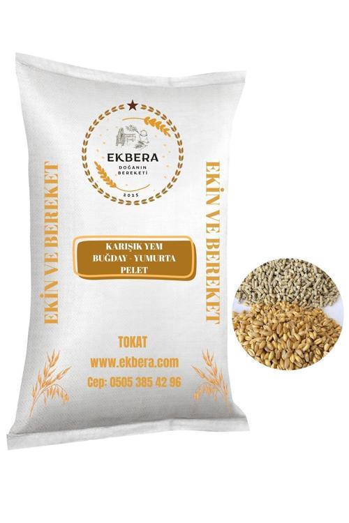 - Yumurta Pelet Yemi Ve Buğday Karışımı (Tavuk, Kaz, Ördek Vb.) - 3 Kg