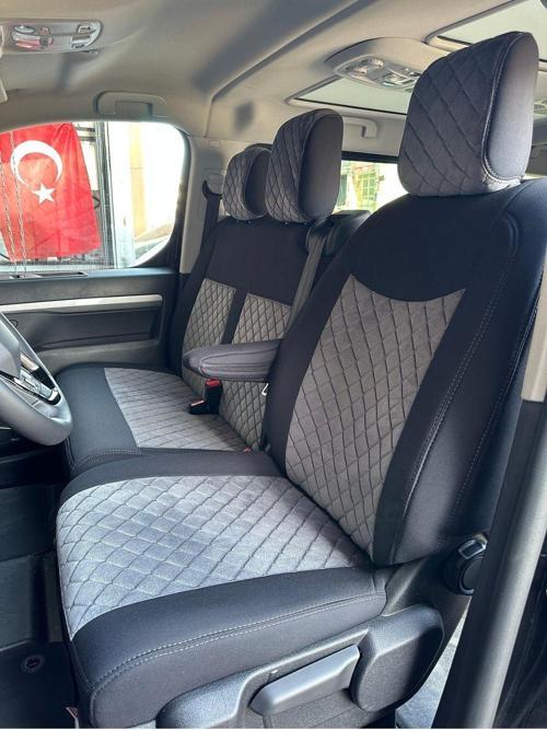 Peugeot Expert Traveller Araca Özel Koltuk Kılıfı
