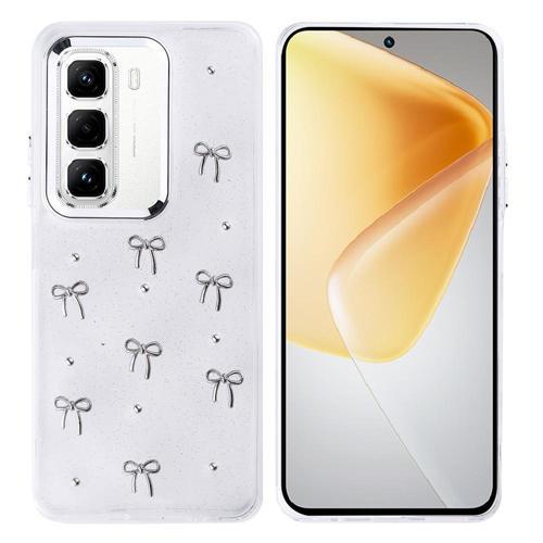 İnfinix Hot 50 Pro 4G Uyumlu Kamera Korumalı Kiraz-Fiyonk Figürlü Silikon Kapak