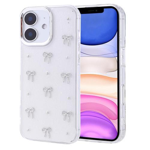 iPhone 11 Uyumlu Kamera Korumalı Kiraz-Fiyonk Figürlü Silikon Kapak
