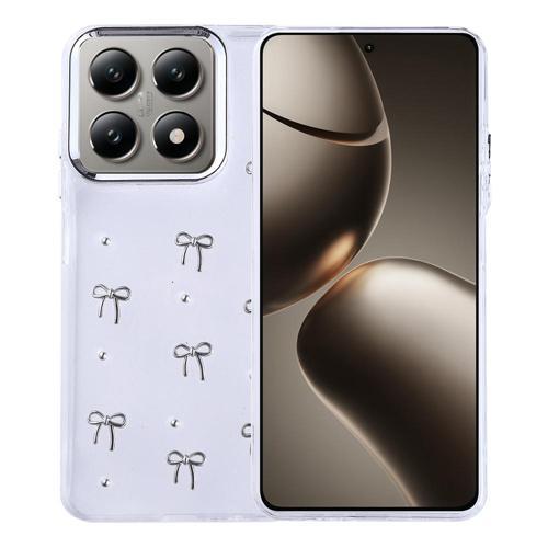 Xiaomi Mi 14T Uyumlu Kamera Korumalı Kiraz-Fiyonk Figürlü Silikon Kapak