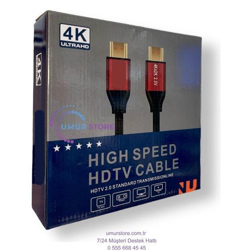 4K Hdmi Kablo 2.0 Hızlı 3D Altın Uçlu - 1,5 Metre