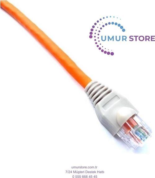 Cat6 Ethernet Kablosu U-Utp 23 Awg 100-1000MBPS 30 Metre
