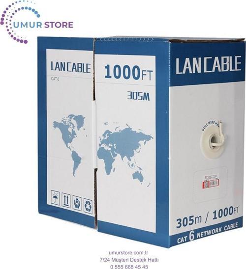 Cat6 305 Metre 23 Awg Utp Cu %100 Bakır 0.41 mm