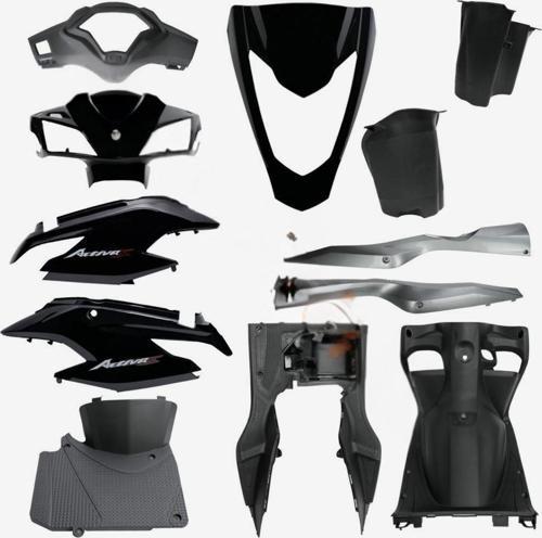 KAPORTA SETİ SİYAH HONDA ACTIVA S 125 2017-2018