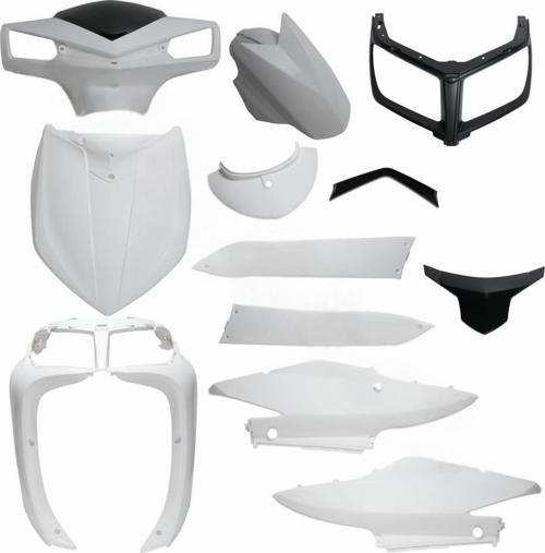 RKS BLAZER XR BEYAZ KAPORTA SETİ MOTOSPARTAN