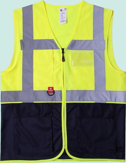 Neon İş Güvenliği Yeleği Çok Cepli Abisko Executive Reflektörlü Yüksek Görünürlüklü Fonksiyonel