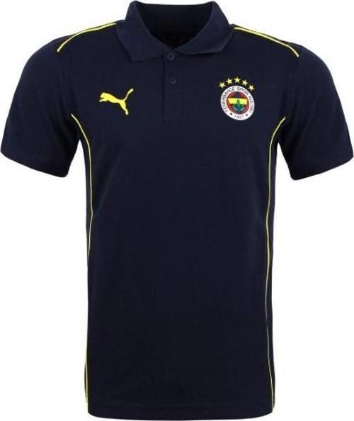 Fenerbahçe Orijinal Lisanslı 2024/25 A Takım Polo Yaka Gri T-Shirt