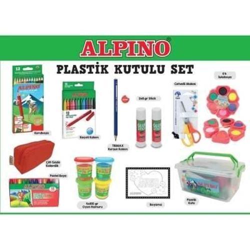 PLASTİK KUTULU MAXİ OKUL SETİ * Kampanyalı Ürün *