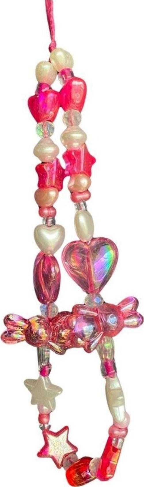 Glazed Pınk Telefon & Journal Askılığı