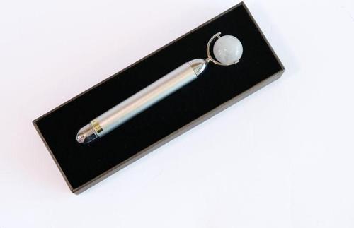 Kristal Kuvars Doğal Taş Titreşimli Masaj Aleti