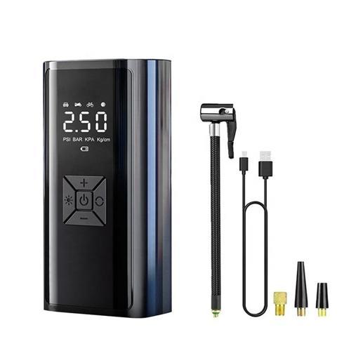 Şarjlı Dijital Göstergeli 120W 150 PSI Lastik Hava Pompası Lastik Kompresör