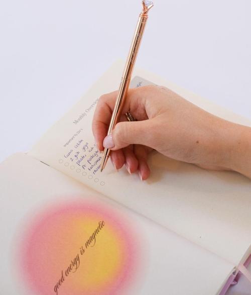 Rose Find Yourself Yazılı Tükenmez Kalem