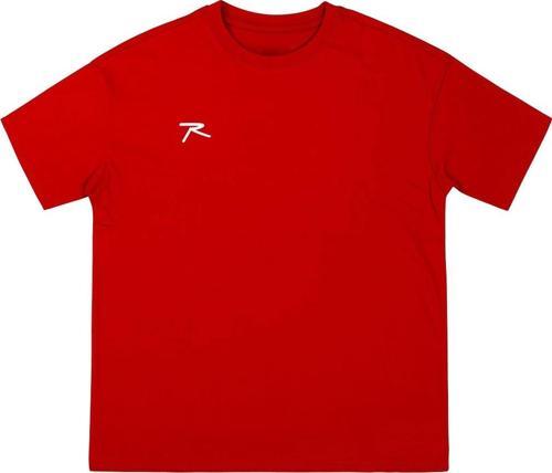 %100 Pamuk Oversize Basic T-Shirt LATUS KIRMIZI