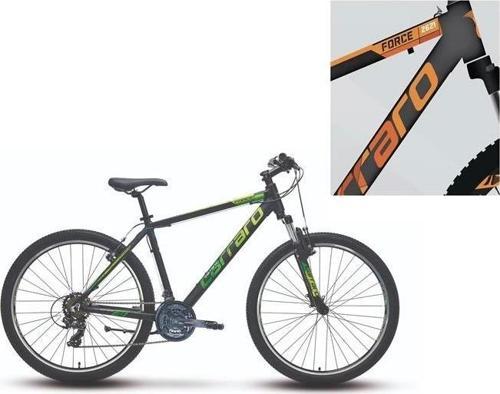 FORCE 700 ERKEK DAĞ BİSİKLETİ 432H V 27.5 JANT 21 VİTES MAT ANTRASİT TURUNCU BEYAZ