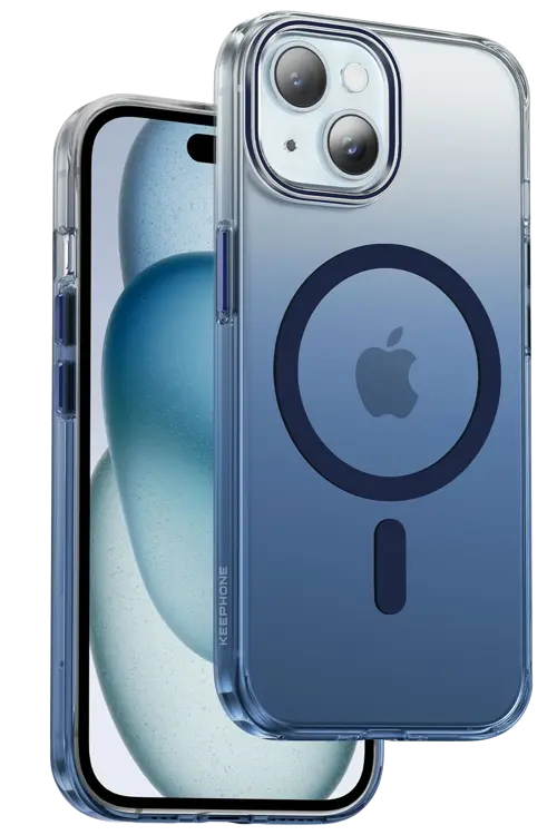 iPhone 15 Aurora Manyetik Şarj Uyumlu Kılıf