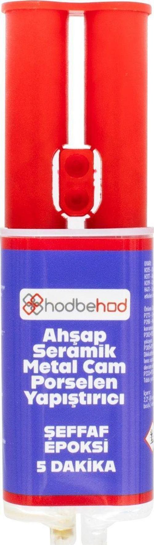 Şeffaf Epoksi Yapıştırıcı 5 Dakika Metal Seramik Cam Porselen Ahşap Tamir & Dolgu 25gr