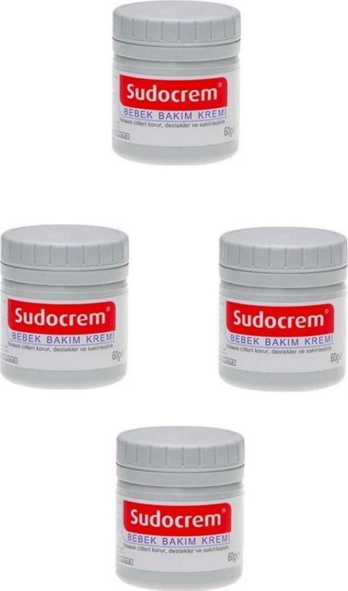 Sudocrem Bebek Bakım Kremi 60 gr 4 Adet