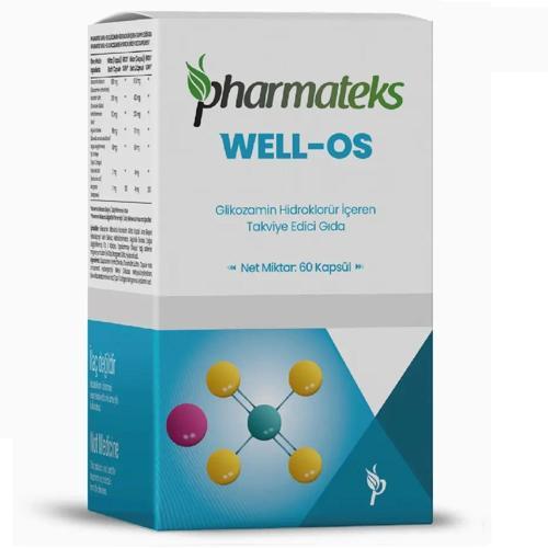 Well-OS Glikozamin Hidroklorür İçeren 60 Kapsül, Pharmateks