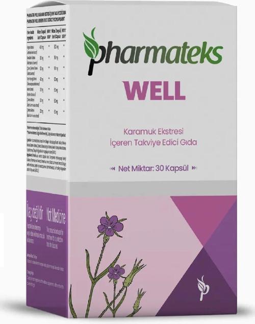 Well Karamuk Ekstresi İçeren 30 Kapsül, Pharmateks