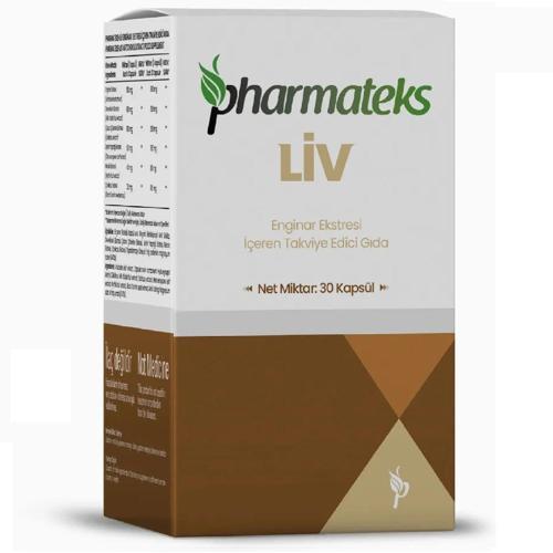 Liv Enginar Ekstresi İçeren 30 Kapsül, Pharmateks