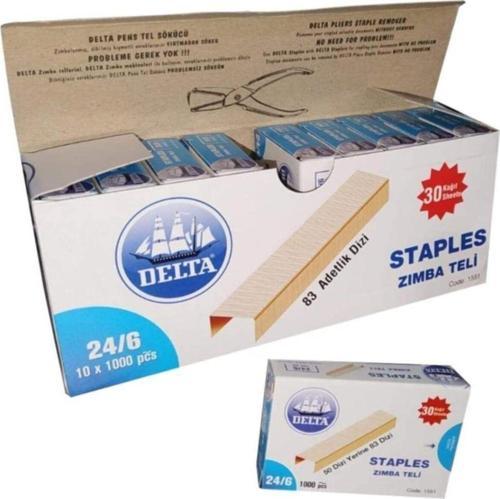 Zımba Teli 24/6(10X1000=X4 Adet) 4 Kutu