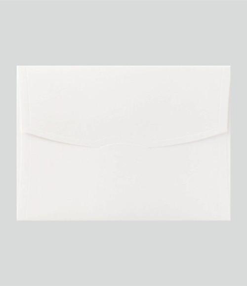 Beyaz Papatya 180Gr Davetiye Zarfı 50 Adetlik Paketler 130X180