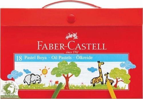 Karton Çantalı Pastel Boya 18'Li