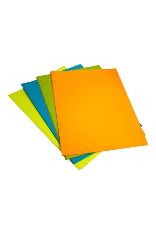 A4 Neon 4 Renkli Fotokopi Kağıdı 100 Yaprak