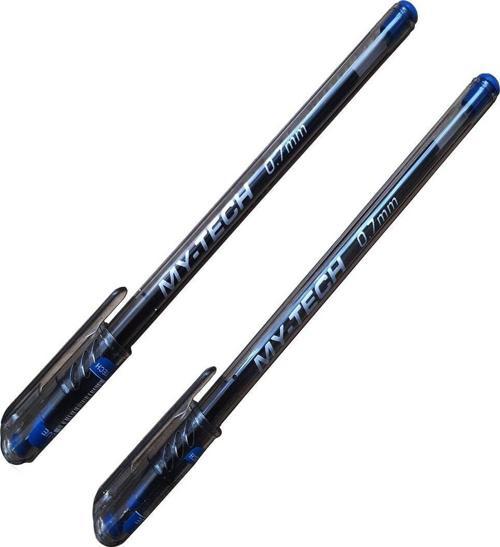 2240 My Tech Tükenmez Kalem 0,7 Mm Uç Mavi 2 Adet