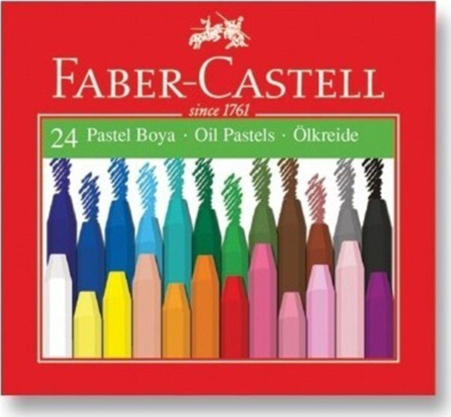 Karton Kutu Pastel Boya 24'Lü