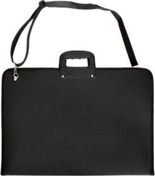 Proje Çantası 35-50 Cm Boyutunda Siyah Resim Çantası Askılı