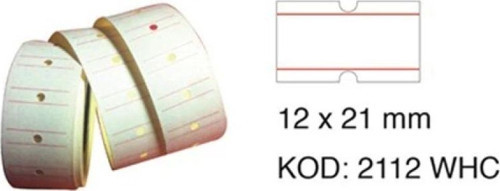 12X21 Motex Beyaz Fiyat Etiketi 800 Ad