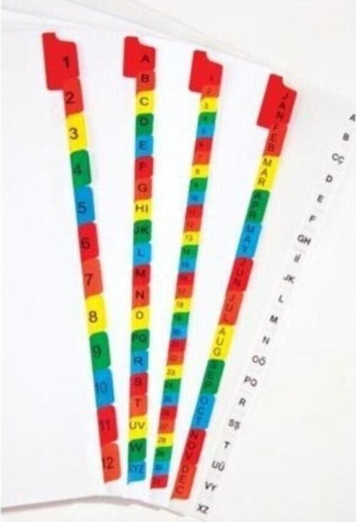 1-20 Rakamlı Ayraç