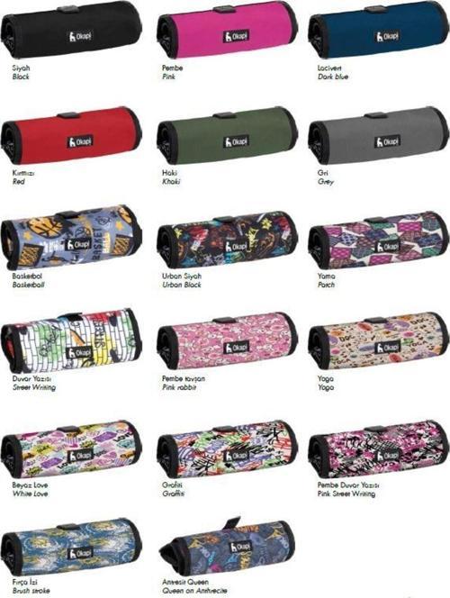 Kalem Çantası Sanatsal Karışık Desen Okp-114/As /