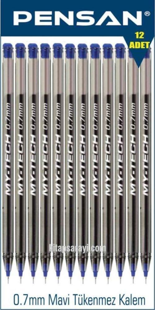 My-Tech 0.7 Mm Mavi Tükenmez Kalem
